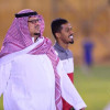ابراهيم غالب يتواجد في تمارين النصر بعد إجراء عملية الرباط الصليبي