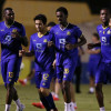 بالصور : النصر يستأنف تدريباته بإجتماع المدرب مع اللاعبين