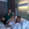 العنزي يجري جراحة بالمنظار في لندن