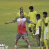 بالصور : الجبال يفرض مناورة تكتيكية على لاعبي نجران