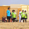 آل فريج يشارك في التدريبات الجماعية ولاعبو الخليج يتدربون في الرمال الحرة