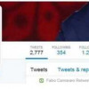 كانافارو يضع حساب النصر على صفحته في تويتر