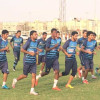 الجيل يواصل تدريباته استعداداً لمواجهة النهضة