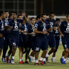 بالصور : مران استرجاعي للاعبي الهلال والفرج يبدأ برنامجه التأهيلي