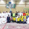 عشاق أُحــد يُقيمون إحتفالاً لفريق كرة القدم للصالات بمناسبة صعوده للدوري للممتاز