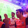 لويس فيجو وديكو وسلغادو يستعرضون مهاراتهم في لعبة “فيفا بلايستيشن “بدبي