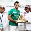 السومة يستلم جائزة أفضل لاعب لشهر أكتوبر قبل لقاء الفيصلي