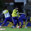 بالصور : النصر يتدرب على فترتين و مران لياقي لأدريان و عوض خميس