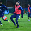 بالصور : مران استرجاعي للاعبي الهلال وكواك في العيادة