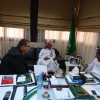 أحمد عيد يستقبل سفير جمهورية بولندا