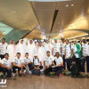 بالصور : بعثة الاهلي تصل الى الدوحة وتبدأ الإعداد للقاء الجيش القطري