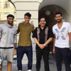 بالصور : الطويرقي يفاجئ بعثة الاتفاق في النمسا ويشاركهم الجولة الحرة