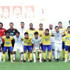 صور من ودية النصر وبني ياس الإماراتي