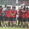 بالصور : مران استرجاعي للاعبي الشباب والجابر يغلق إعداده للهلال