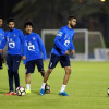 مران استرجاعي للاعبي الهلال والدوسري يؤدي تدريبات الدراجة