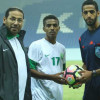 لاعب الفيحاء عبدالكريم الجرادة يسجل ثلاثية في ودية المنتخب الوطني للشباب