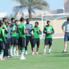 بالصور : الأخضر يدشن أولى تدريباته ضمن معسكر أبو ظبي