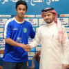 الفتح يسلم شيك بدل تدريب نجم العدالة السعيد