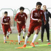 مران اعتيادي للاعبي الفيصلي قبل لقاء الوحدة