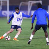 الحافظ يشارك في تدريبات الهلال