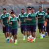 بالصور : الاهلي يختتم إعداده للقاء ذوب آهان الايراني