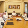 رئيس الهيئة العامة يلتقي بمجلس إدارة نادي الاتحاد