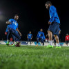 بالصور : الهلال ينهي إعداده للمواجهة الودية امام بني ياس الاماراتي
