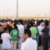 صور من توافد الجمهور السعودي قبل لقاء العراق – عدسة مهران البركاتي