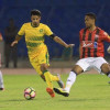 الخليج يخسر امام الرائد بهدفين لهدف ويرافق الوحدة الى دوري الاولى ( فيديو )