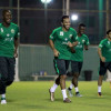 بالصور : الأخضر يواصل تحضيراته ضمن معسكر الرياض والعمري ينضم للتدريبات