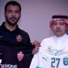 الأهلي السعودي بالأبيض والفرسان بالأحمر والأسود