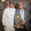 بلال علام يحتفل بجائزة أفضل معلق عربي