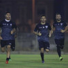 هجر يواصل تدريباته على ملعب النادي