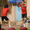 بالصور : العابد يشارك في تدريبات الهلال استعداداً للعين وطائرة خاصة تنقل الفريق