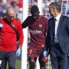برشلونة يكشف عن تفاصيل إصابة ديمبيلي