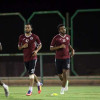 الفيصلي يواصل تدريباته على ملعب النادي بمدينة حرمة