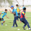الجيل يجري مرانه الرئيسي على ملعب صناعي تحضيراً لمواجهة المزاحمية