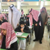 مدير تعليم الخرج يتفقد إنطلاق الاختبارت في مدارس المحافظة