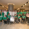 وصول أبطال منتخب ذوي الاحتياجات بعد مشاركتهم في بطولة فزاع الدولية لألعاب القوى