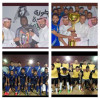 خالد القروني مدرب نادي الشباب يتوج فريق الغربي ببطولة معالي تركي آل الشيخ