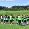 عسيري يشارك في مران الاهلي وغويدي يعقد محاضرة فنية