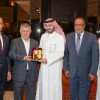 رئيس الاتحاد السعودي قصي الفواز ونائبه يزوران مقر بعثة المنتخب العراقي ويلتقيان الأستاذ عبدالخالق مسعود
