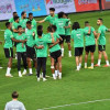 الاخضر يختتم تحضيراته لمواجهة البرازيل