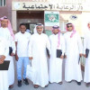 نجوم دوري الدرجة الثالثة يزرون دار الرعاية الاجتماعية بالدمام