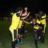 سانوغو يشارك في اولى تدريباته مع الاتحاد