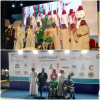 تكريم المنتخب السعودي لكرة السلة لفوزهم بالمركز الأول لكأس الخليج