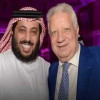 تركي آل الشيخ يُمازح رئيس الزمالك ويخسر من إدارة الأهلي