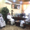 مدير فرع هيئة حقوق الإنسان يستقبل رئيس نادي الجوف