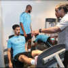 الفتح يتدرب في الجيم.. والمدير الفني يجتمع باللاعبين