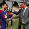 ميسي يوجه انتقاد إلى رئيس برشلونة
